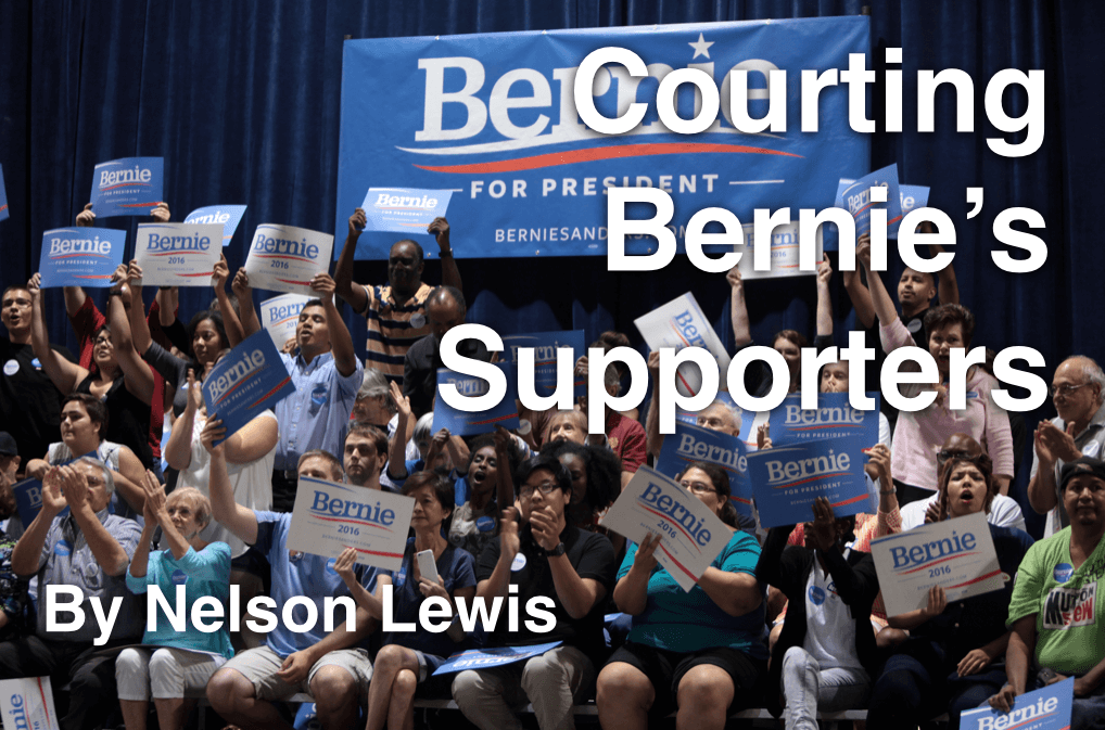 Courting Bernie’s Supporters